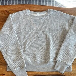 Balance Collection Women's Light-Weight Textured Sweatshirt